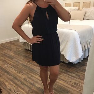 Navy blue dress